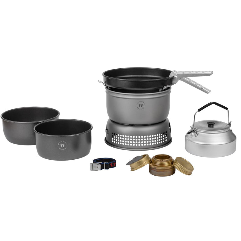 Trangia 1.75L spis set bränslebensinbrännare vandrare Lätt aluminium