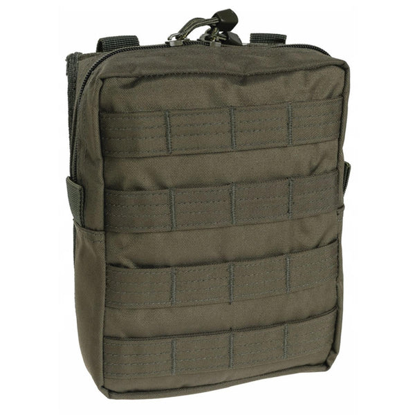 MIL-TEC Tactical Belt Pouch Molle Attachment dragkedja Stängningsverktyg påse oliv