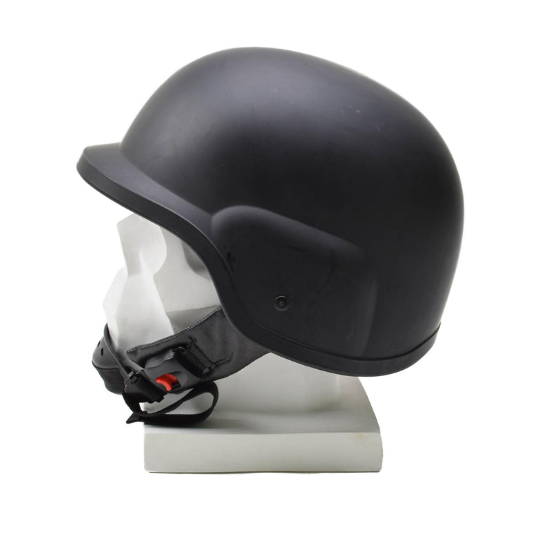 Original British Military Black Plastic Helmet Mk7 Tactical Training Gear New