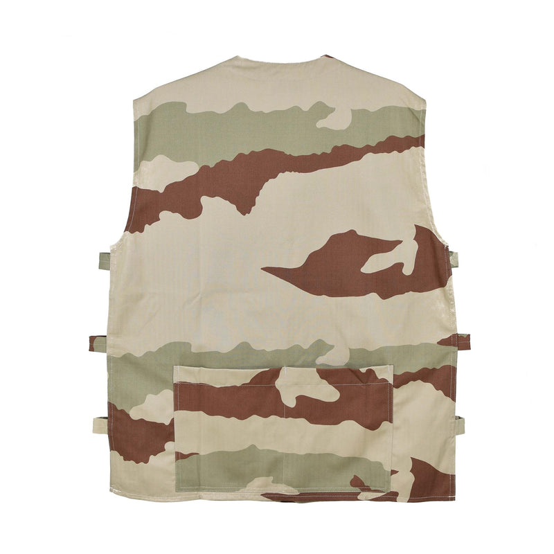 Original French Army Tactical Combat Shirt Gao Vest F2 Desert Camouflage New
