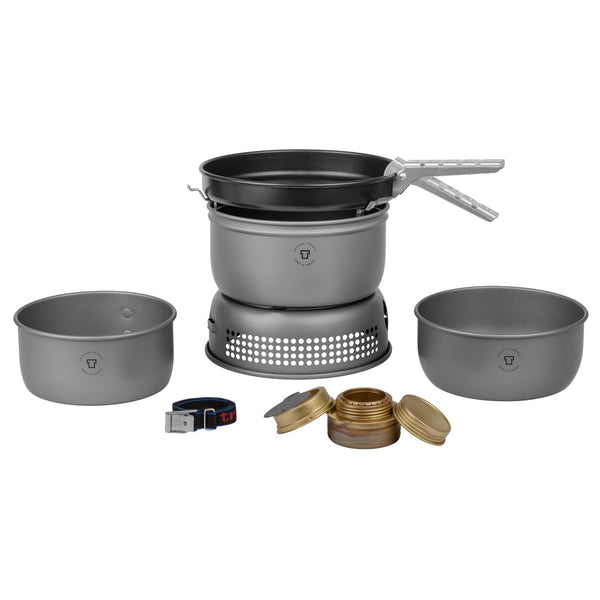 Trangia backpacking spis kit aluminium set lätt köksredskap camping vandring