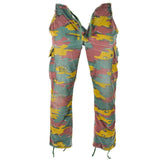 Original Belgiska arméns militära strid M90 Field Pants Jigsaw byxor överskott