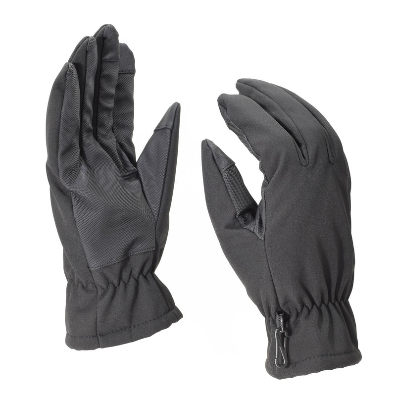 Mil-tec handskar män softshell thinsulate ™ foder svarta vinter män taktiska redskap