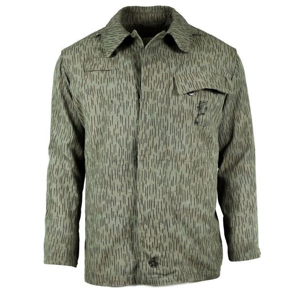 Original tjeckiska arméns militära strid M60 Field Jacka Parka Rain Drop Camouflage
