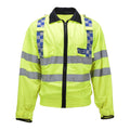 Original Scottish Community Volunteer Hi-Vis Jacka Reflexive Yellow Workwear