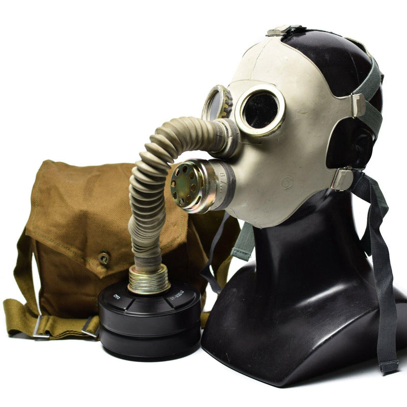 Sovjetiska ryska gasmask PDF-7 barn full set nato filter CF F3 NBC 40 mm ny
