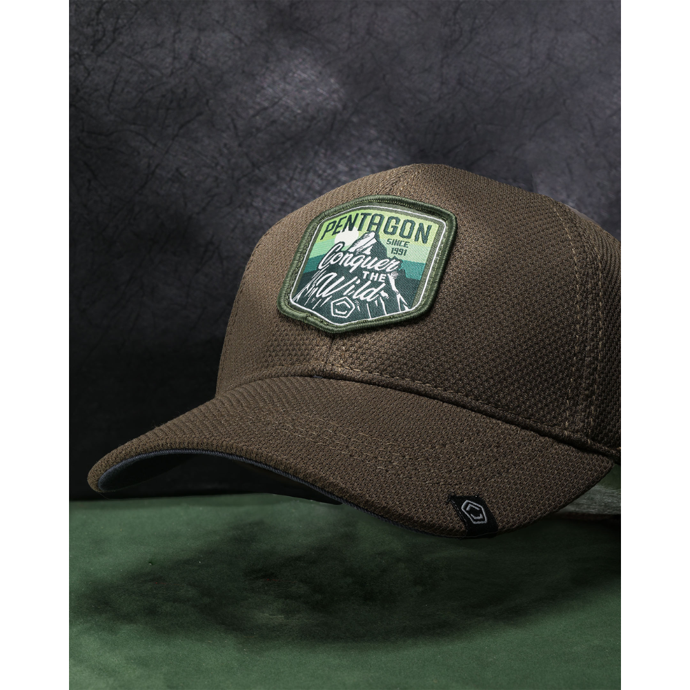 Pentagon Conquer BB Tactical Cap 6 Panel Justerbar Baseball Hat Outdoor