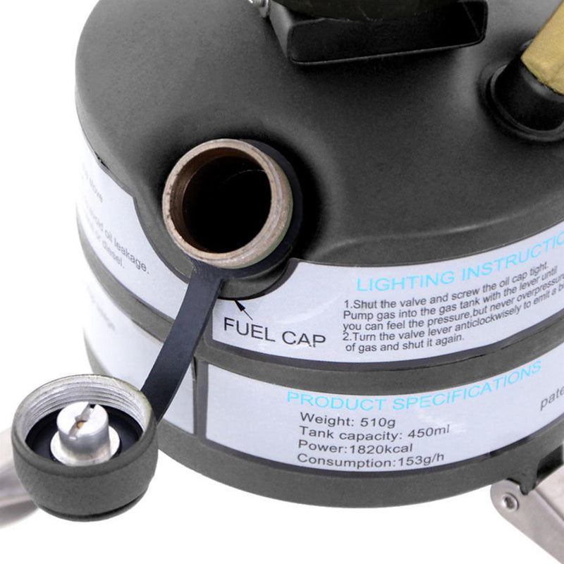 MIL-TEC U.S. Military-Style M-95 Liquid Fuel Burner Outdoor Camping Bensin spis