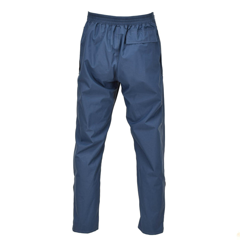 Original British Royal Air Force Trousers Waterproof Blue Raf våta väderbyxor