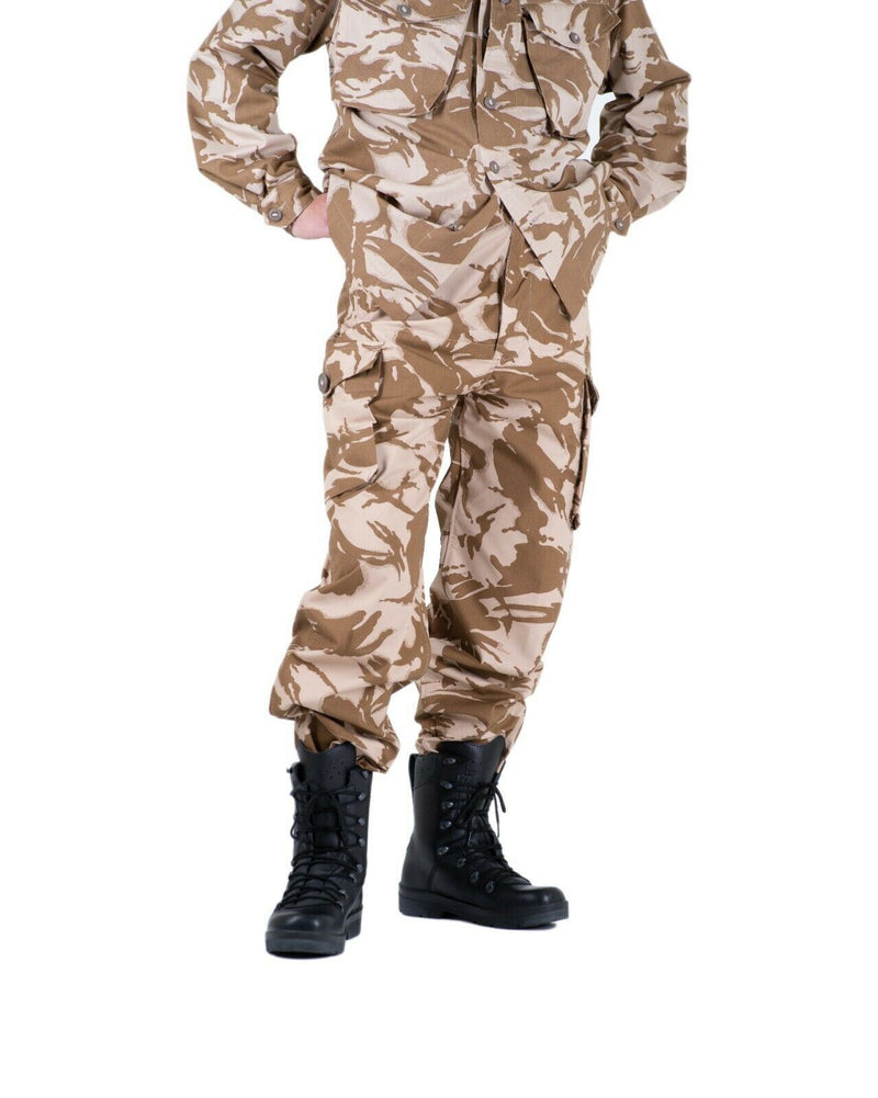Äkta brittiska arméstrandbyxor öken militära byxor vindtäta nya