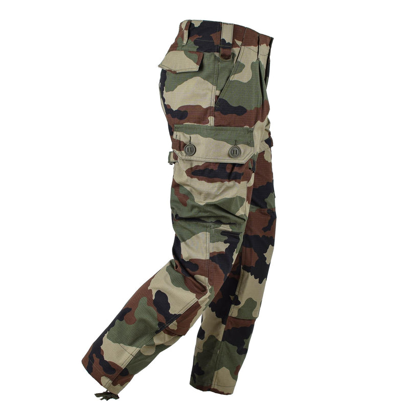 Tacgear Brand French Military Style Combat Pants Cce Camo Ripstop Cargo Tactical