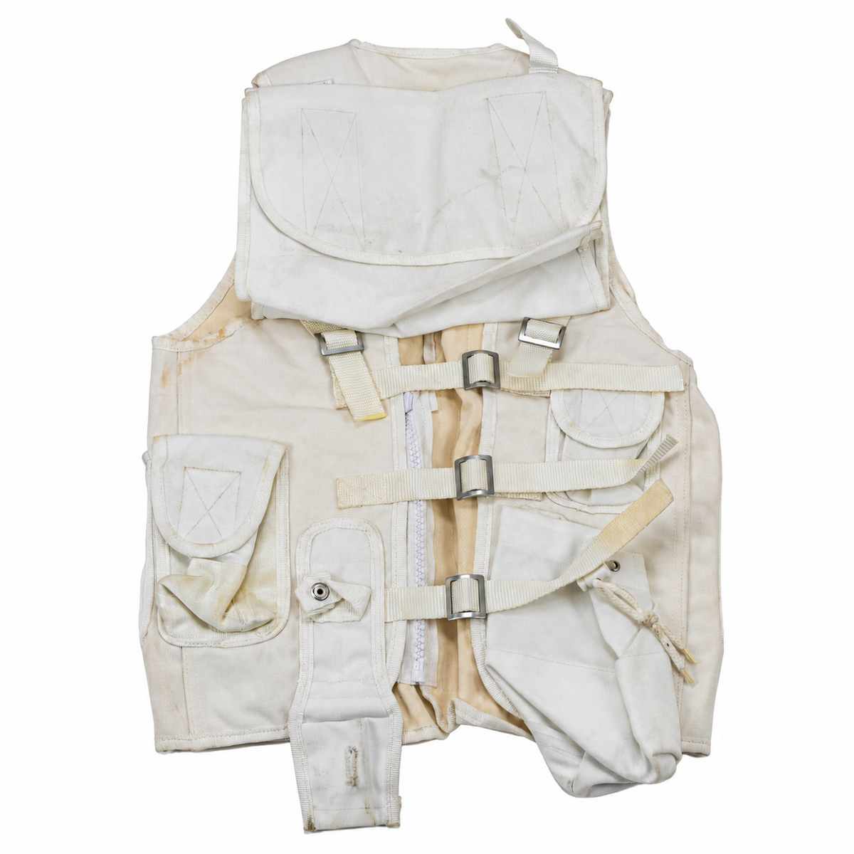 Original turkisk militär taktisk väst Multi Pouch Field Utility Vit
