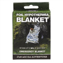 BCB Hypotermi Space Blanket 84x54 Kompakt lätt nödfallsfilt
