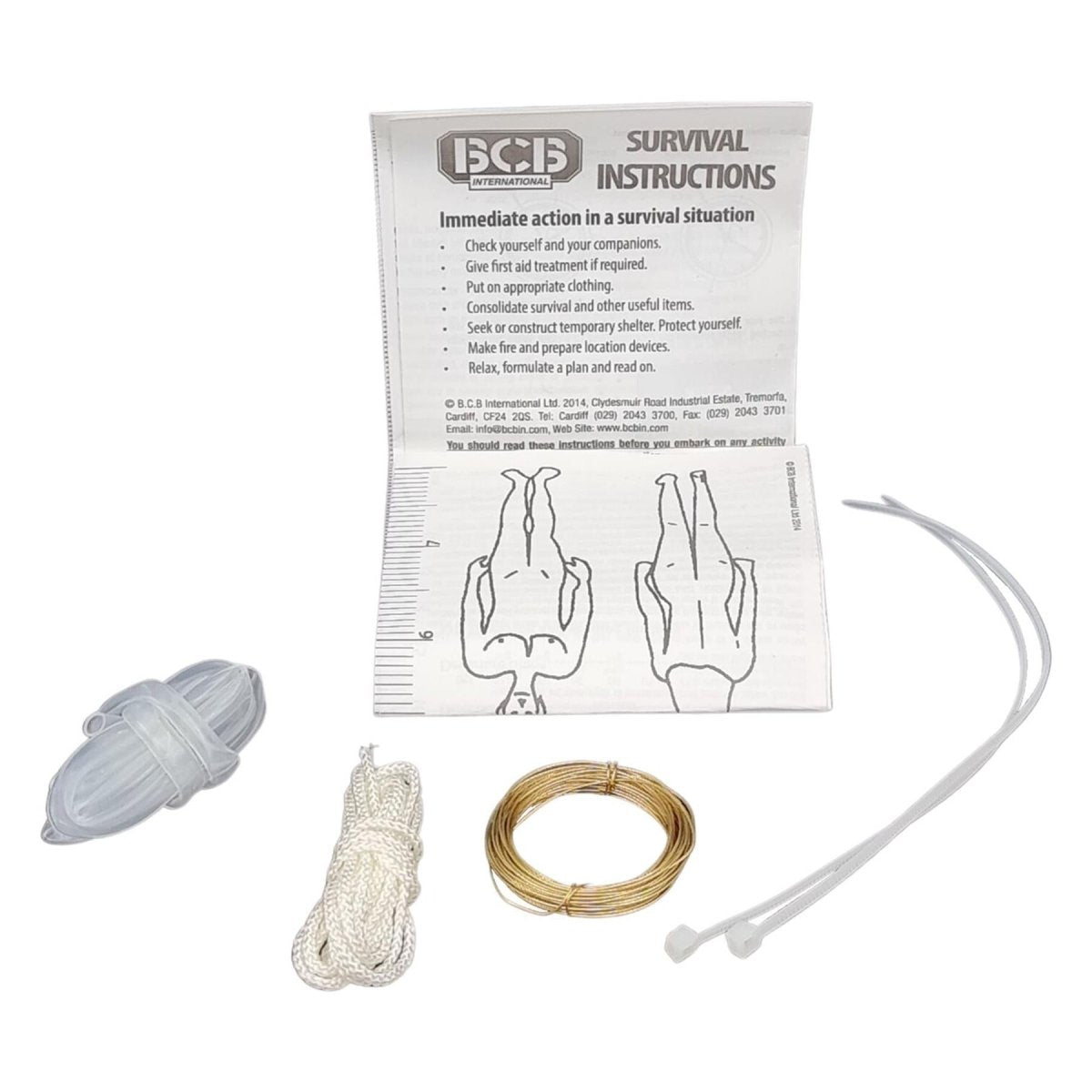 BCB Military Survival Kit Camping Vandring Hunting Emergency Rescue Essentials