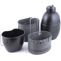 BCB MK2 CRUSADER -matlagningsuppsättningen 6 PCS Fire Starter spis Nato Mug Canteen Pouch