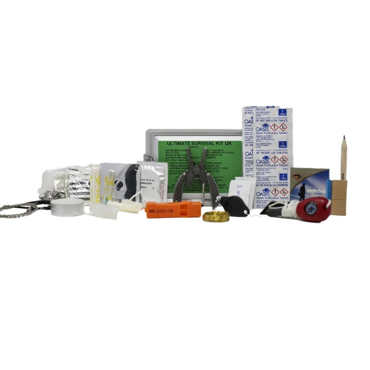 BCB Ultimate Survival Kit Camping vandring utomhus nödsituation med full paket
