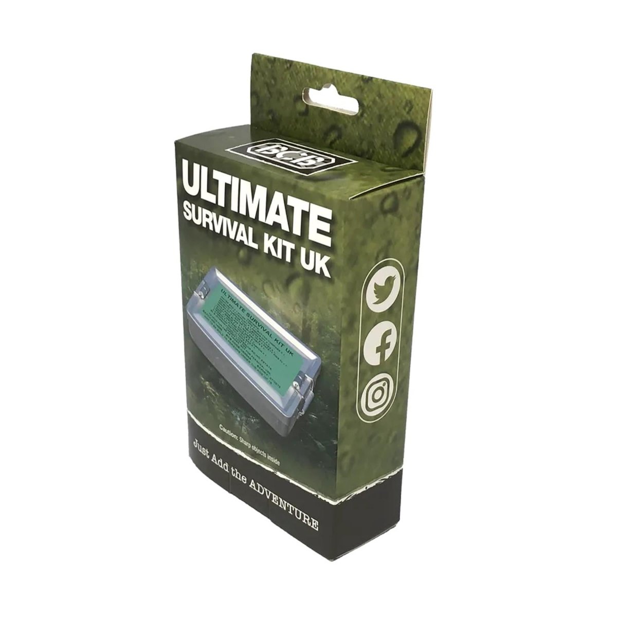 BCB Ultimate Survival Kit Camping vandring utomhus nödsituation med full paket