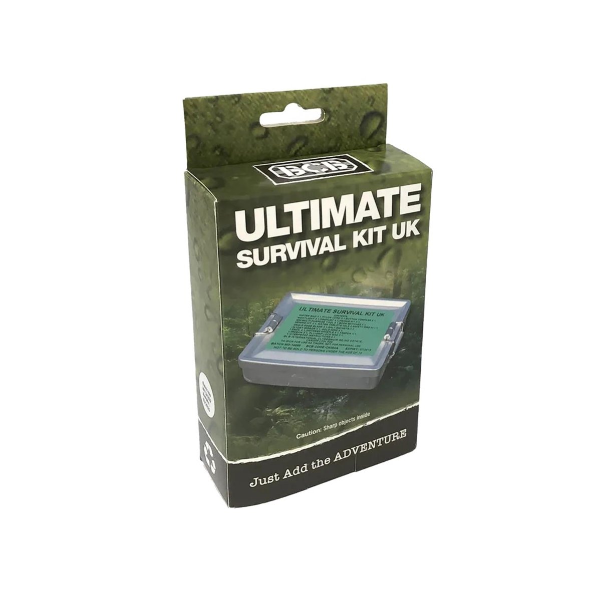 BCB Ultimate Survival Kit Camping vandring utomhus nödsituation med full paket