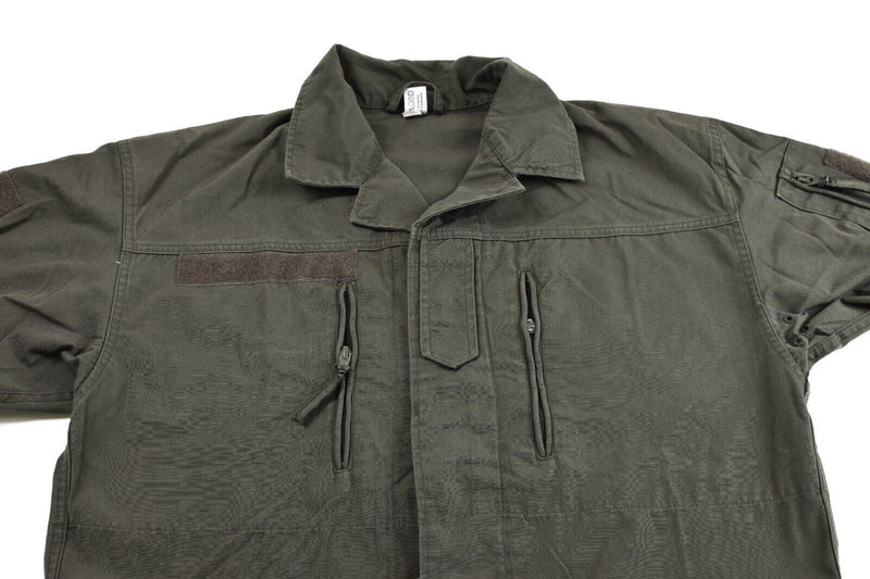 Original Österrikisk BH -armé Combat Shirt Jacket Ripstop Military Olive Drab