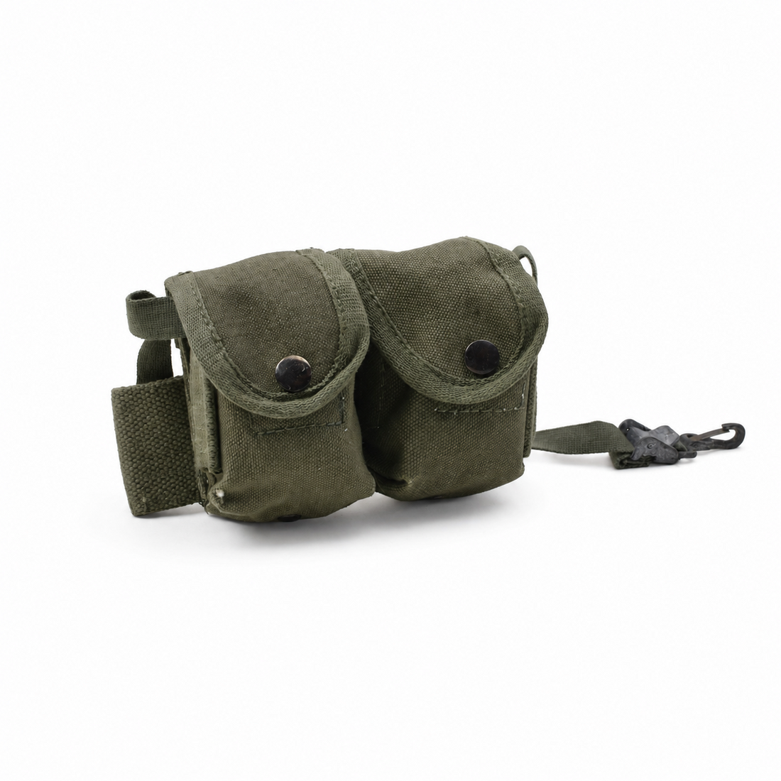 Original grekisk militär M56 stil handgranatpåse Army Surplus Olive