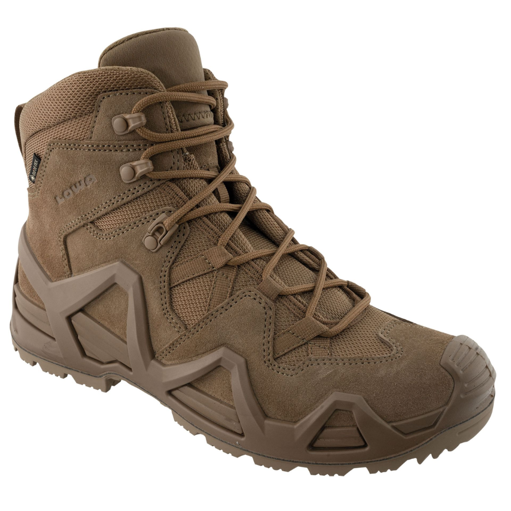 LOWA Zephyr MK2 GTX Mid Tactical Boots Vattentät Gore-Tex Membran Coyote