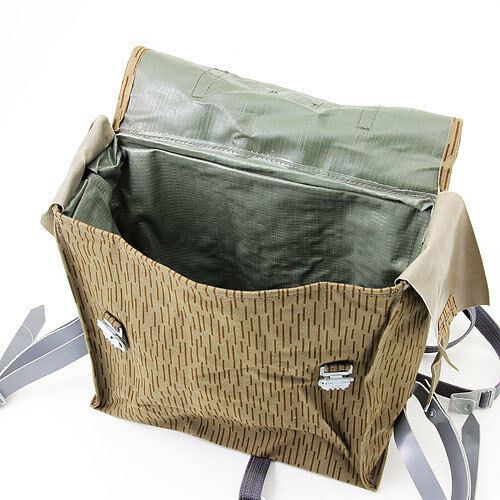 Äkta östtyske armé Militär ryggsäck Pack DDR NVA Raindrop Camo ryggsäck