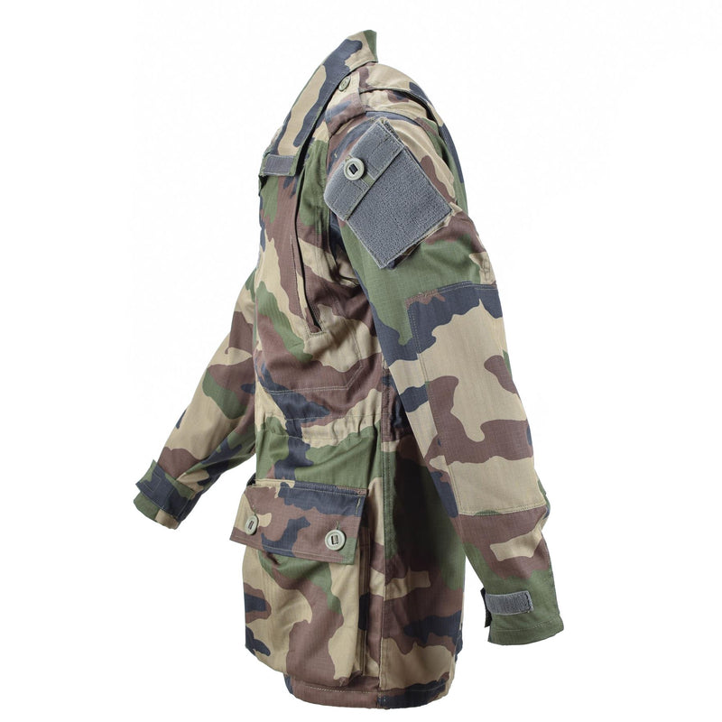 Äkta French Army Parka Feline T4 Combat Jacket CCE Camo Tropical Weather New