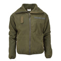 Blochl märke österrikisk militär stil fleece jacka hög hals full zip andas