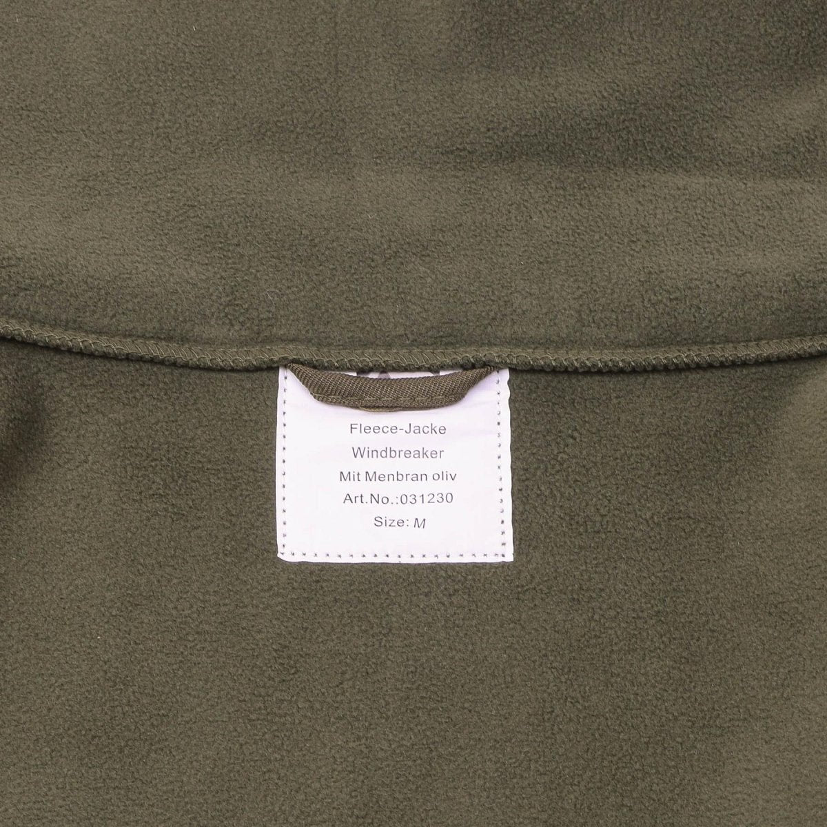 Blochl märke österrikisk militär stil fleece jacka hög hals full zip andas