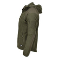 Blochl Brand Military Style Fleece Thermal Jacket huva förstärkt Olive New