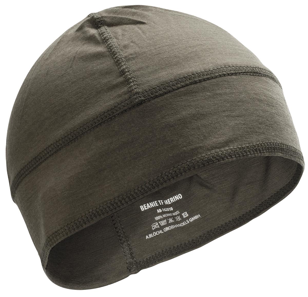 Blochl Brand Military Style Merino Wool beanie Breattable Watch Hat Olive New