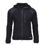 Blochl Brand Military Style Thermal Jacket Fleece Hooded Armerad Black New