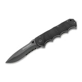 BOKER Black Spear fickkniv svart belagd 440A rostfritt stål aluminium handtag