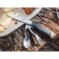 BOKER BON APPETITE POCKT CESTLERY SET Knivskedgaffel 440A Stål Trähandtag