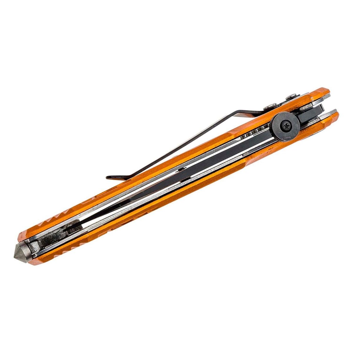 Boker Brand fällbar fickkniv EMS Rescue rostfritt stål 440A glaskross