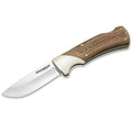 Boker Brand fällbar fickkniv Woodcraft rostfritt stål 440A trähandtag