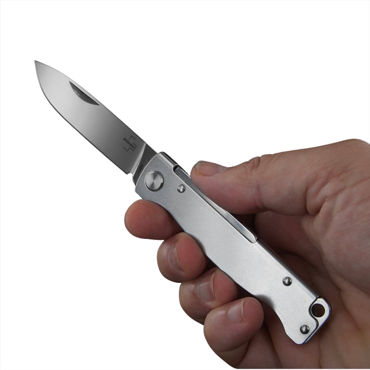 Boker Plus Atlas SW fällbar fickkniv 12C27 blad i rostfritt stål
