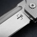 Boker Plus BabyX fällbar fickkniv D2 Blade Rostfritt stål Handtag Grå