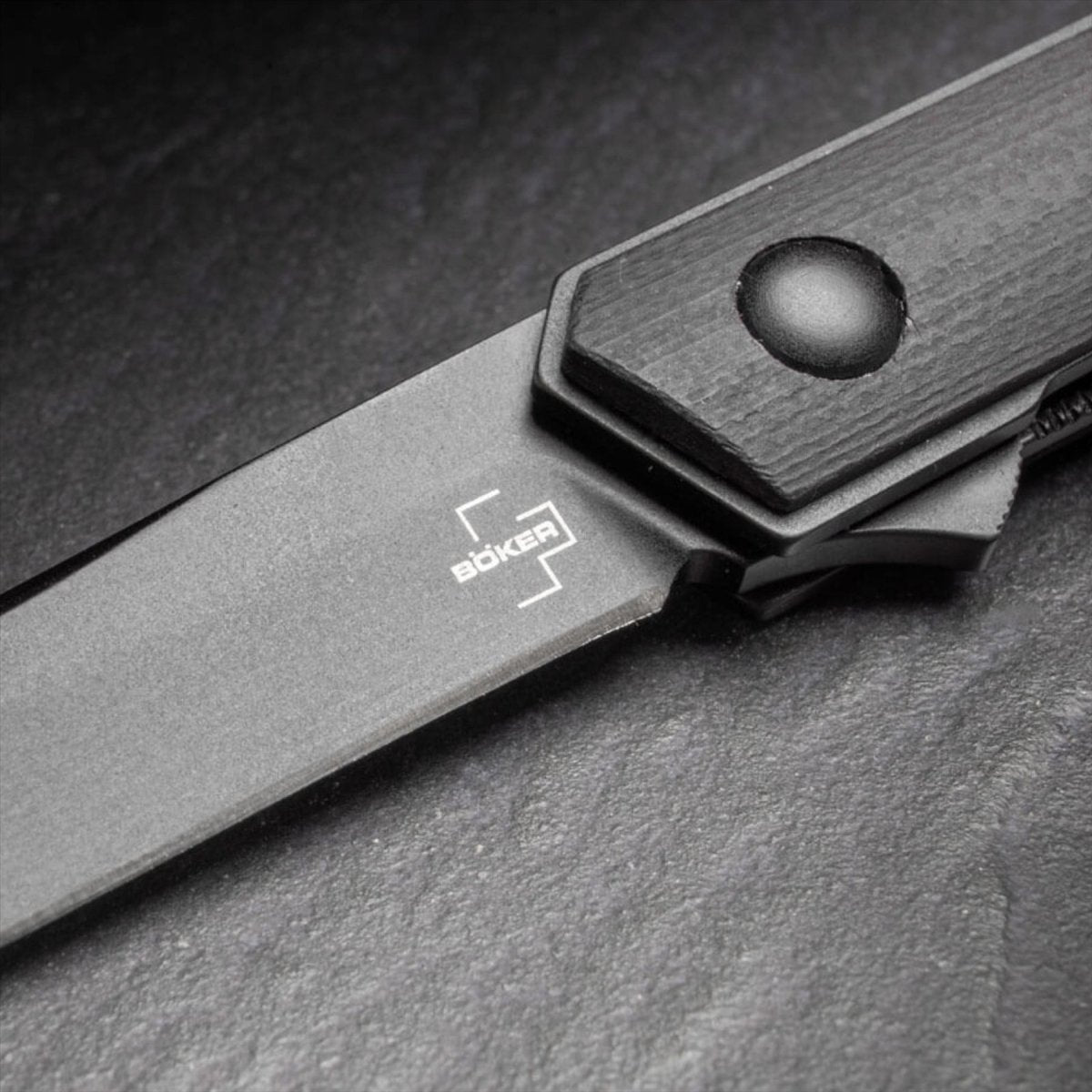 Boker Plus Kwaiken Air Mini hopfällbar fickkniv VG-10 Blade G10 Handtag Svart
