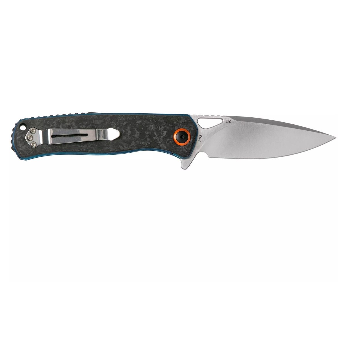 BOKER Plus Nebula Fickkniv D2 fällkniv i rostfritt stål Kolhandtag