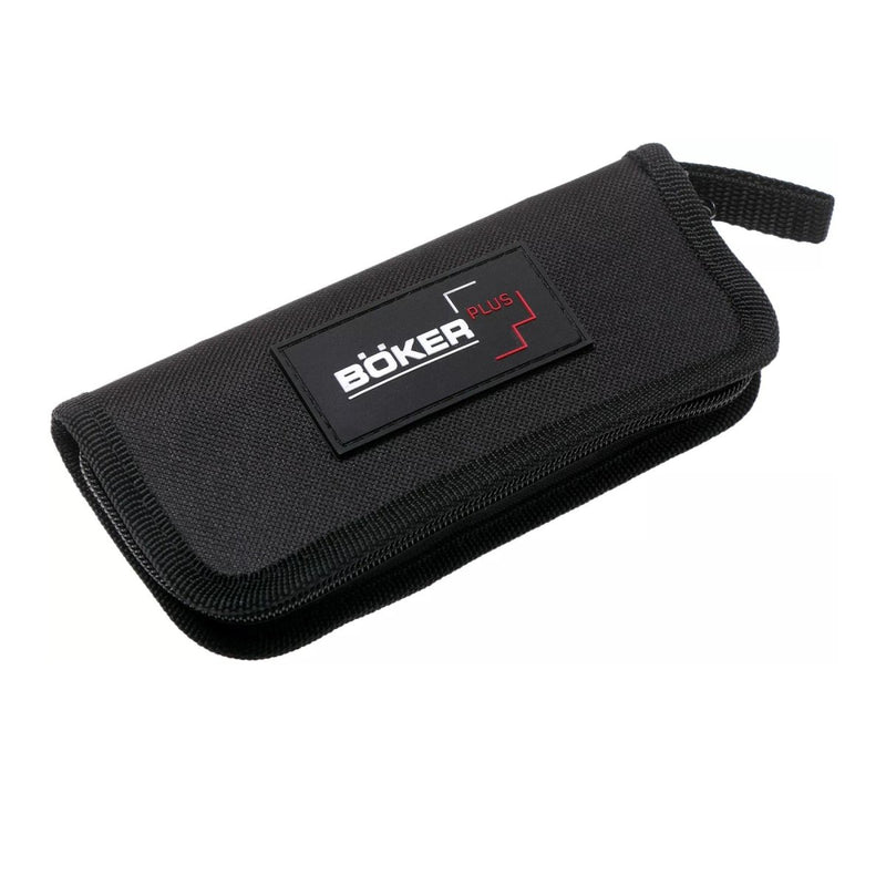 BOKER Plus Nebula Pocket Knife D2 Stainless Steel Folding Knife Carbon Handle - GoMilitar