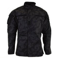 Varumärkesarmé Militärstil Combat Jacket ACU RIPSTOP Night Camo Field Uniform