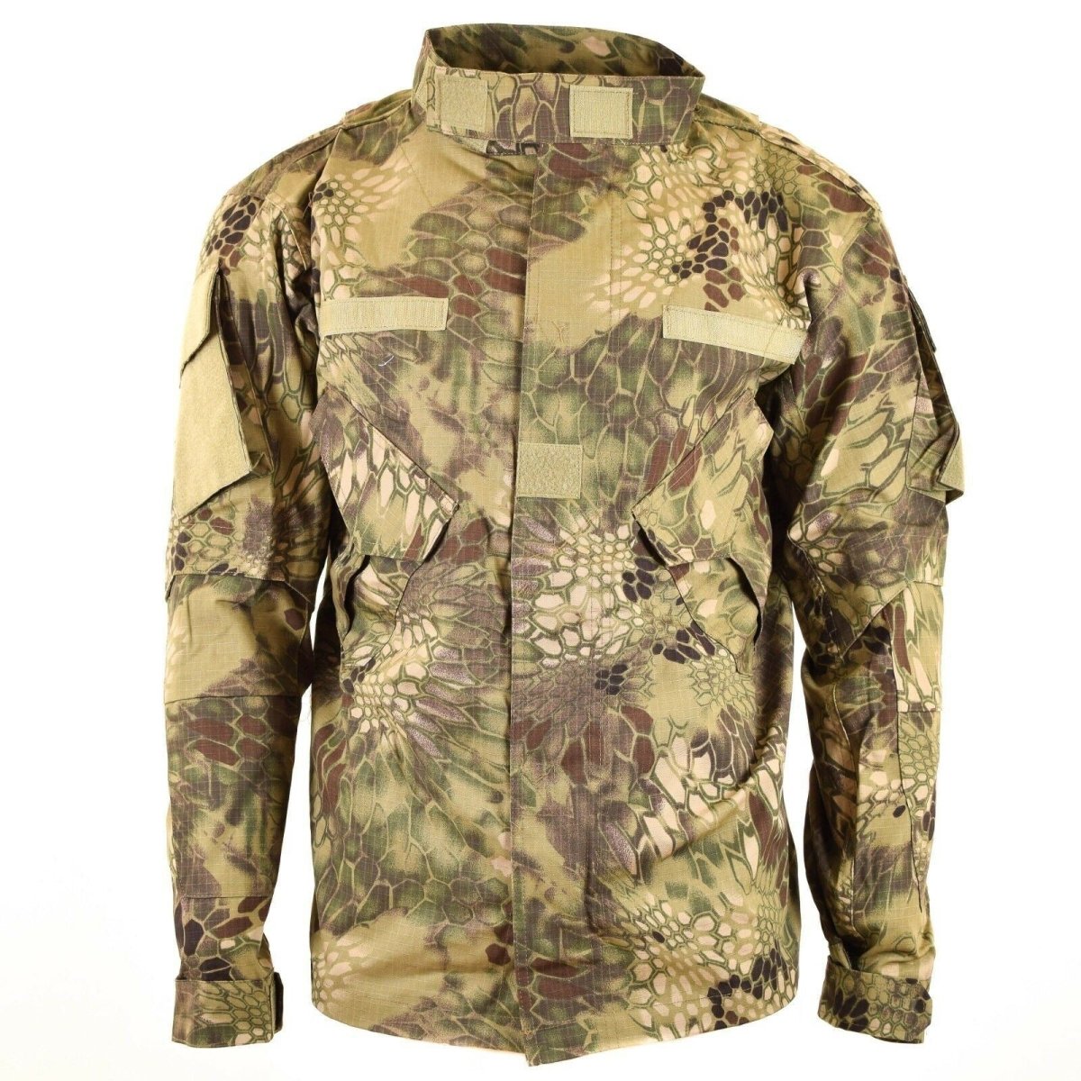 Brand Army Military Style Combat Jacket Mission Snake FG Camouflage Uniform