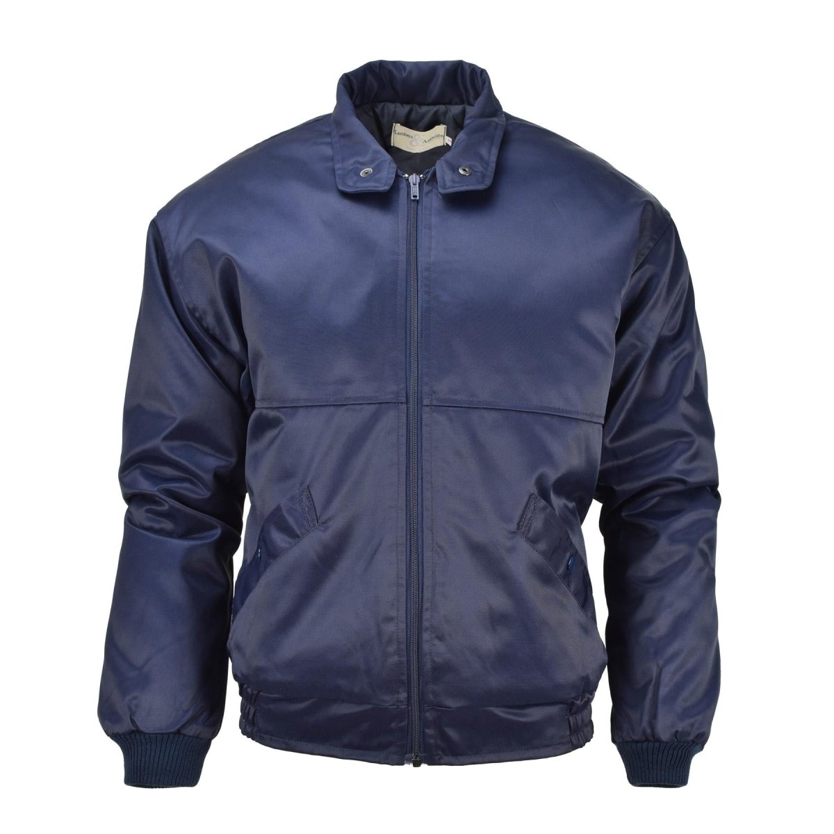 Varumärke Lambert French Air Forces Bomber Jacket Blue Warm Windproof Pilot Uniform