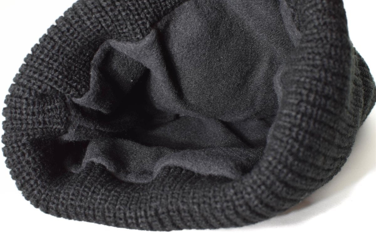 Märke Mil-Tec Beanie Knit Cap Watch Cap Thinsulate ™ Black Winter Hat One Size