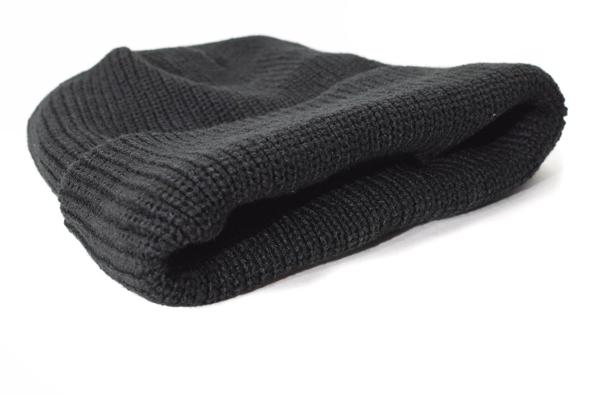 Märke Mil-Tec Beanie Knit Cap Watch Cap Thinsulate ™ Black Winter Hat One Size