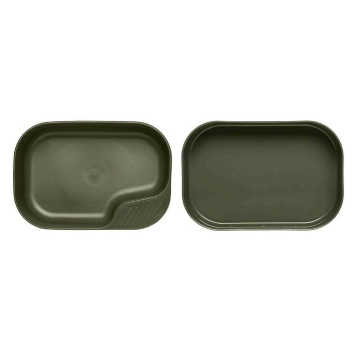 Brand Swedish Wildo camp a box only Olivgröna camping kit plattor lättvikts - GoMilitar