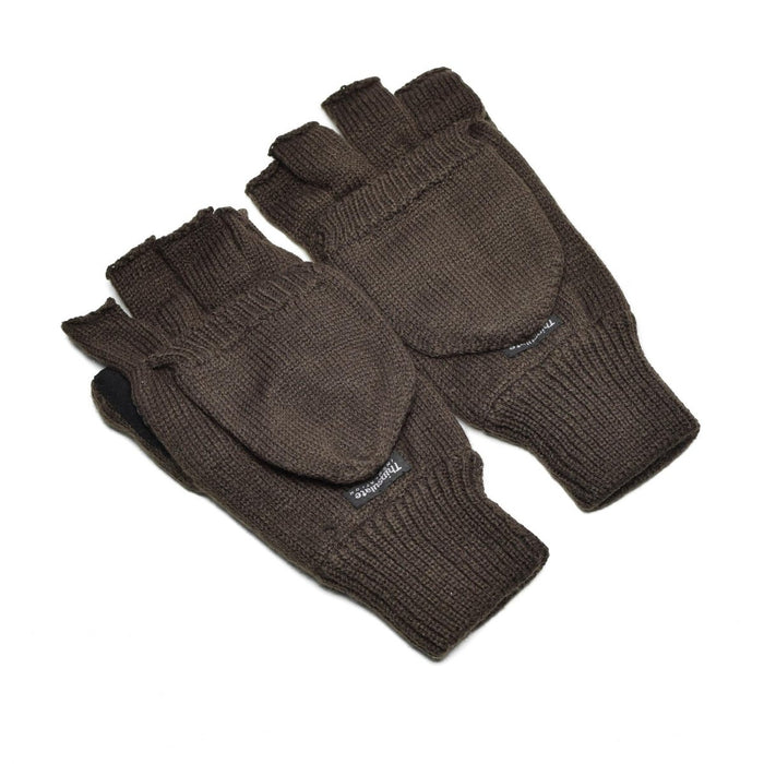 Märke Thinsulate Fingervantar handskar vinter Black Olive OD