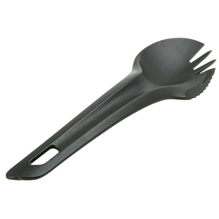 Wildo olivgrön lättviktsspork som kombinerar sked, gaffel och kniv för utomhuscamping och vandringsmåltider
