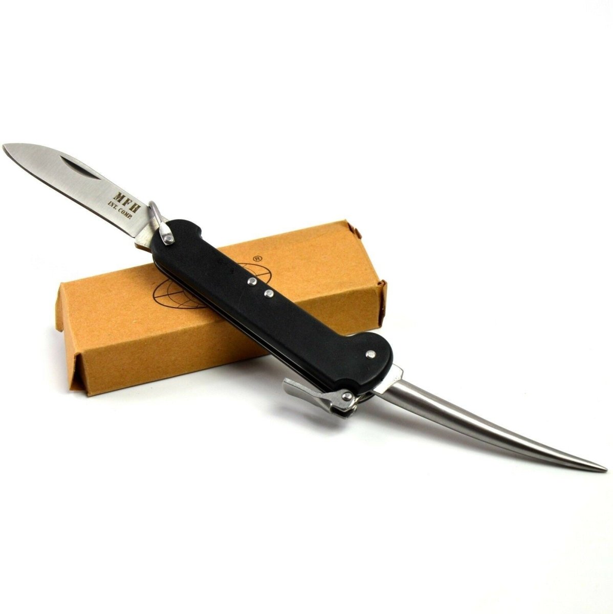 BW German Army Mariner Knife. Tysk Bordmesser Sailor Navy Knife Marlinspike
